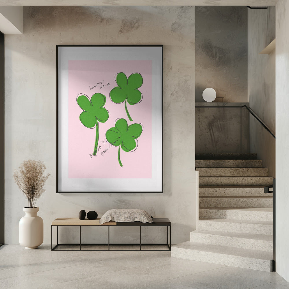 Three Lucky Clovers | Poster