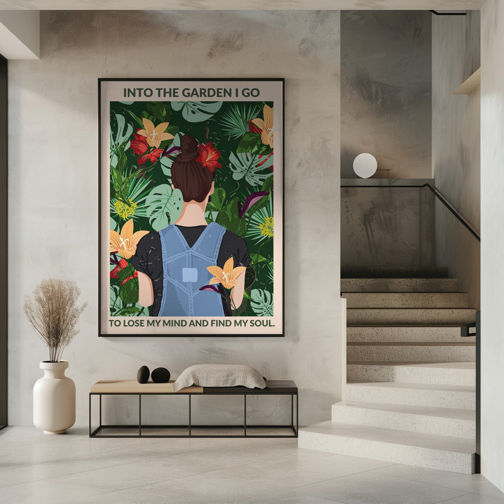 Into the Garden Standard Wall Art | Poster