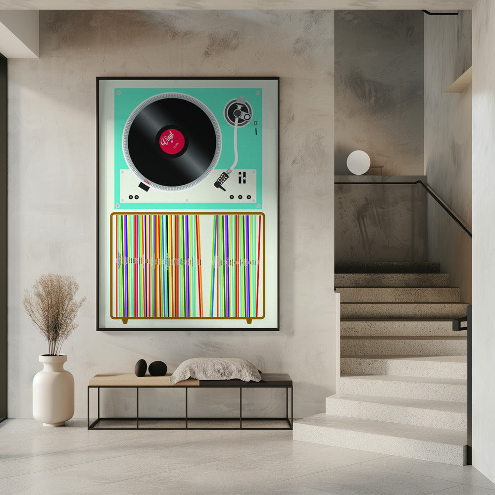 Vinyl Stack | Poster
