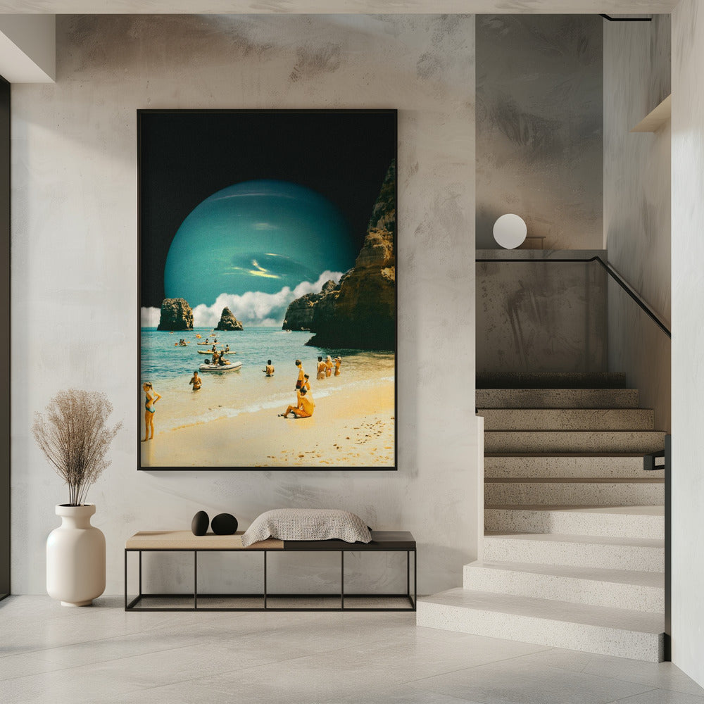 Space Beach | Poster