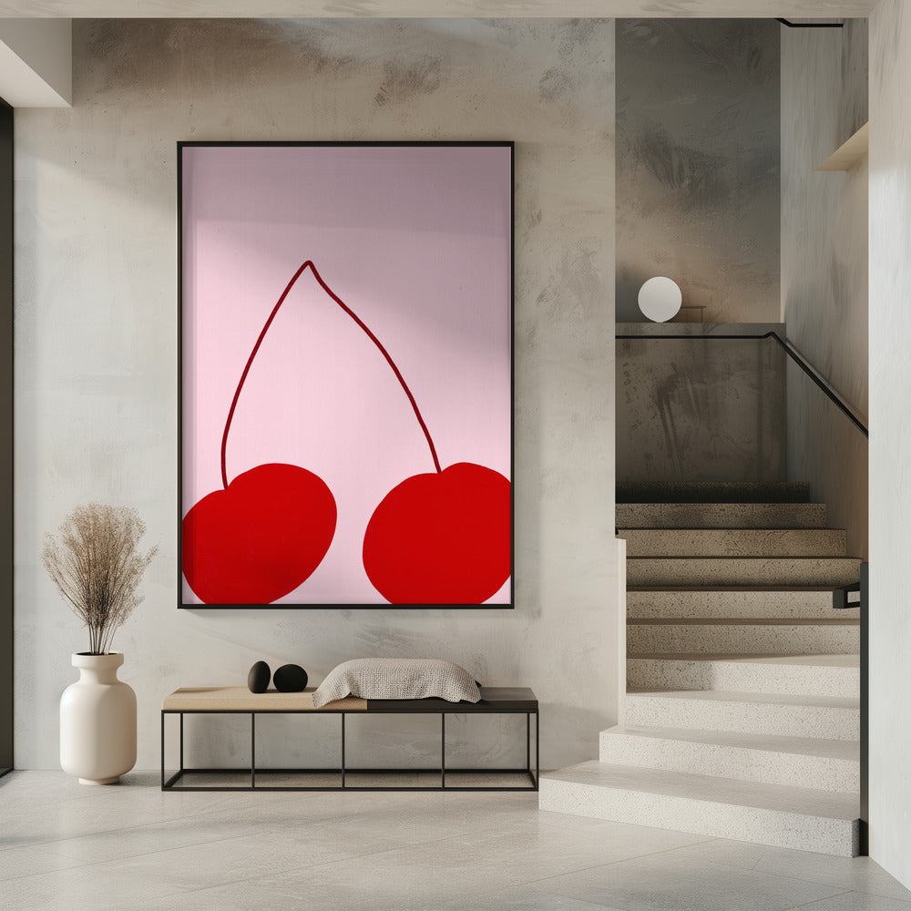 Cherry Duo Delight | Poster