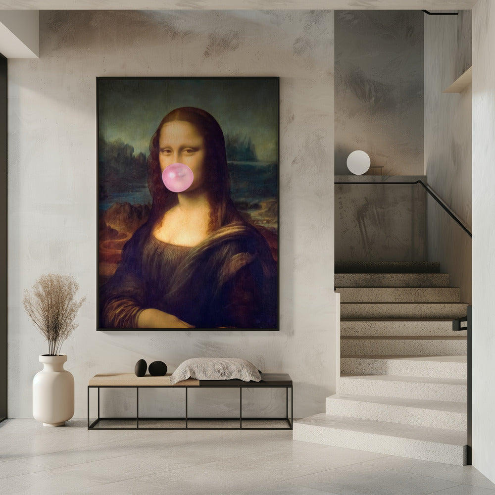 Mona Lisa Bubble Gum | Poster