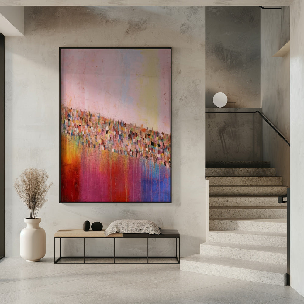 Colorful Cascade | Poster