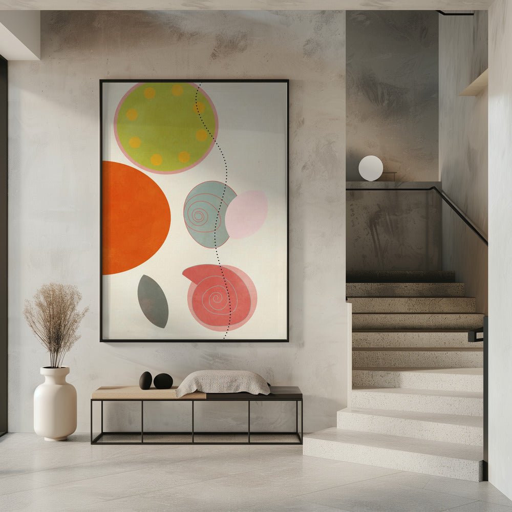 Friendly Colors Hilma 1 | Poster