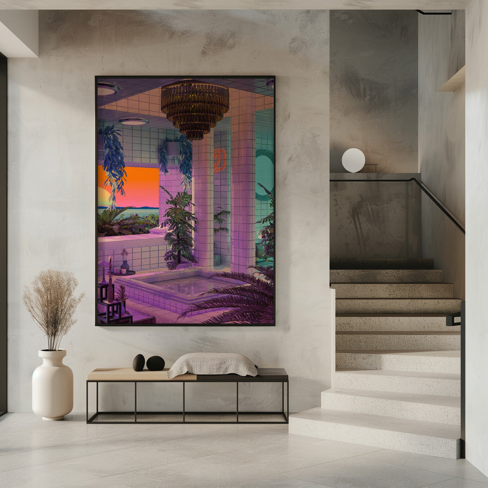 Vaporwave Pool | Poster