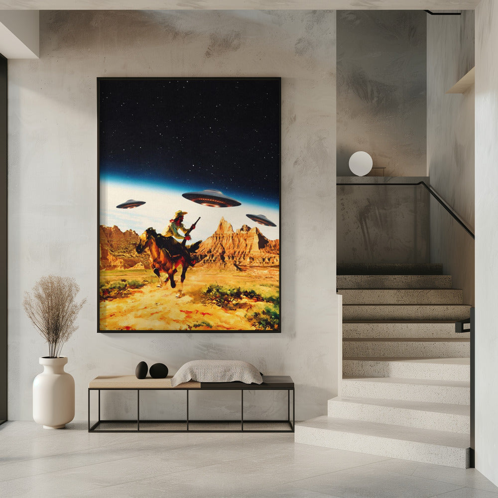 UFO Space Chase | Poster