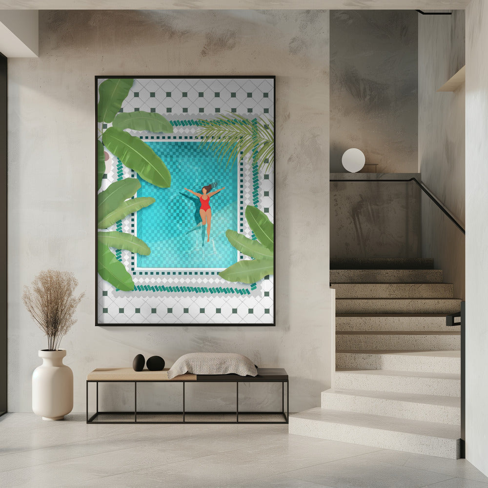 Riad Pool | Poster