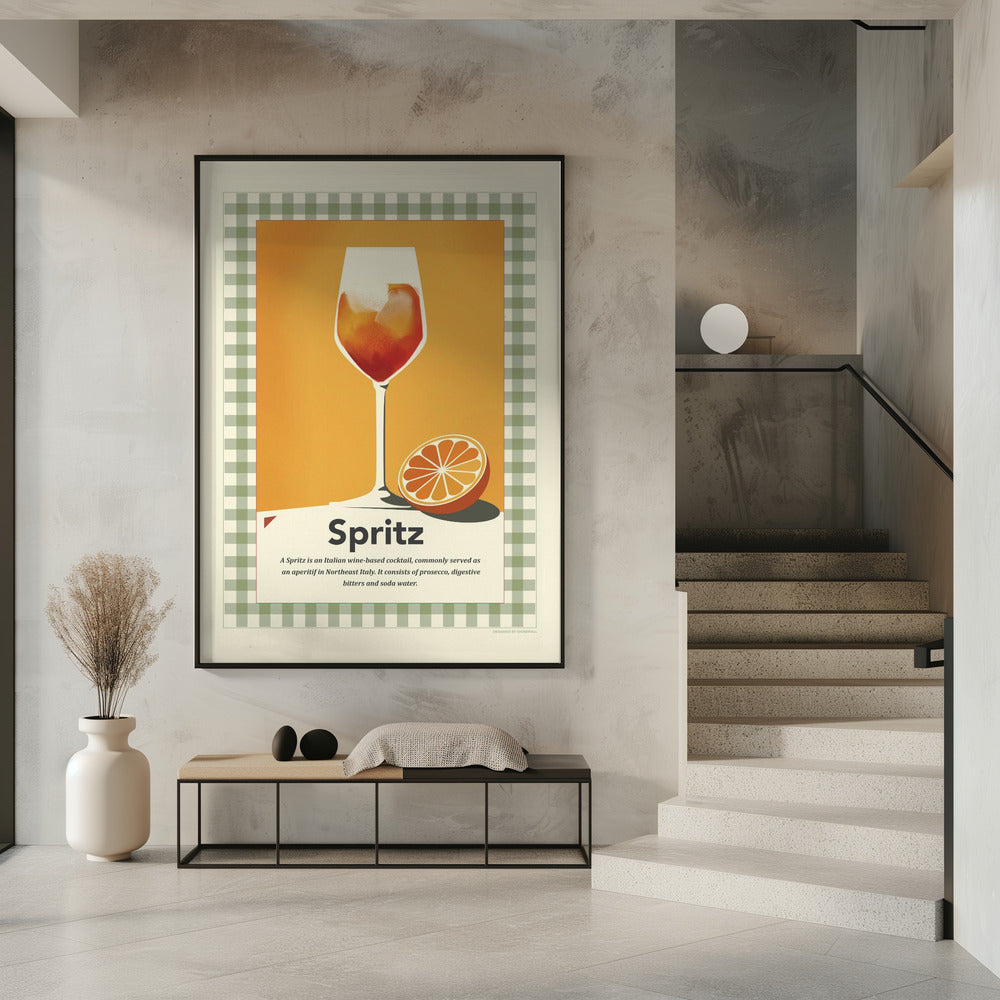 Spritz retro print | Poster