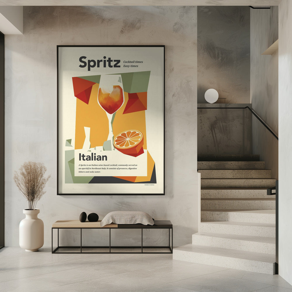 Aperol spritz print | Poster