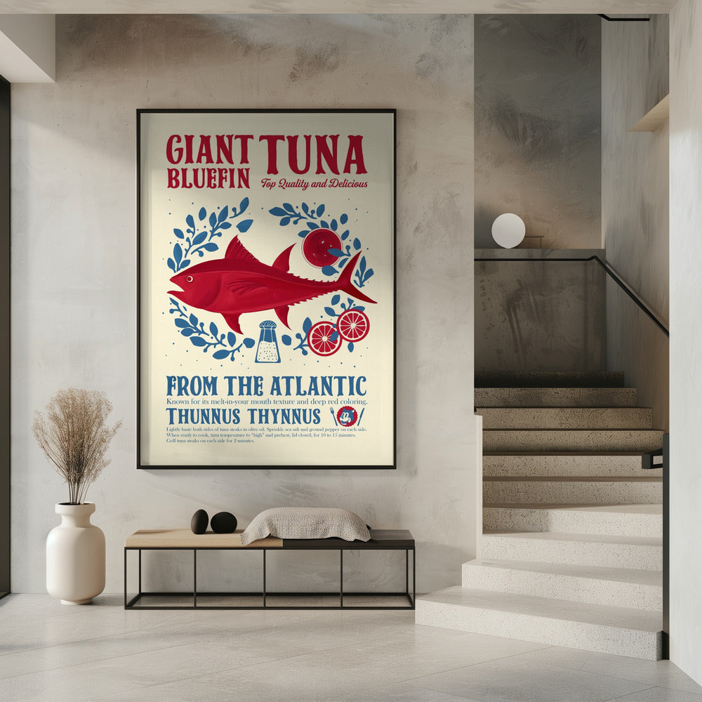 Tuna kitchen print | Poster