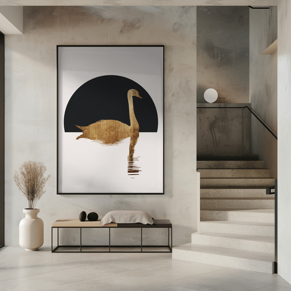 The Swan   Black | Poster