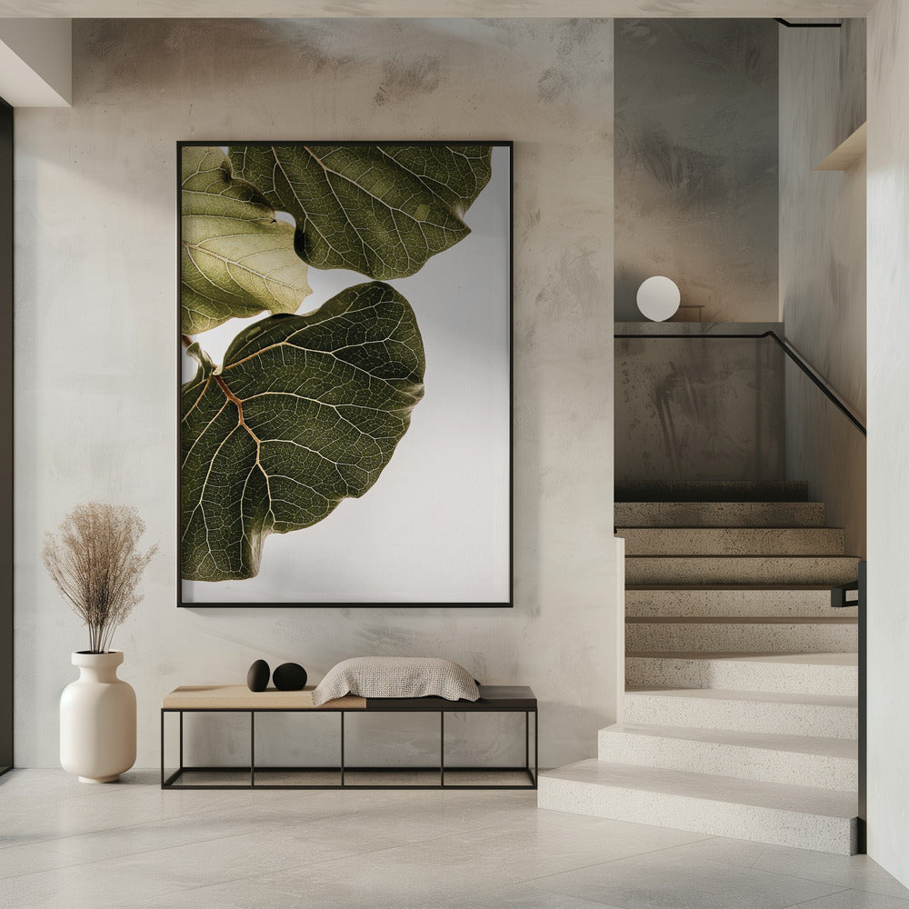 Leaf Veins Symphony | Poster