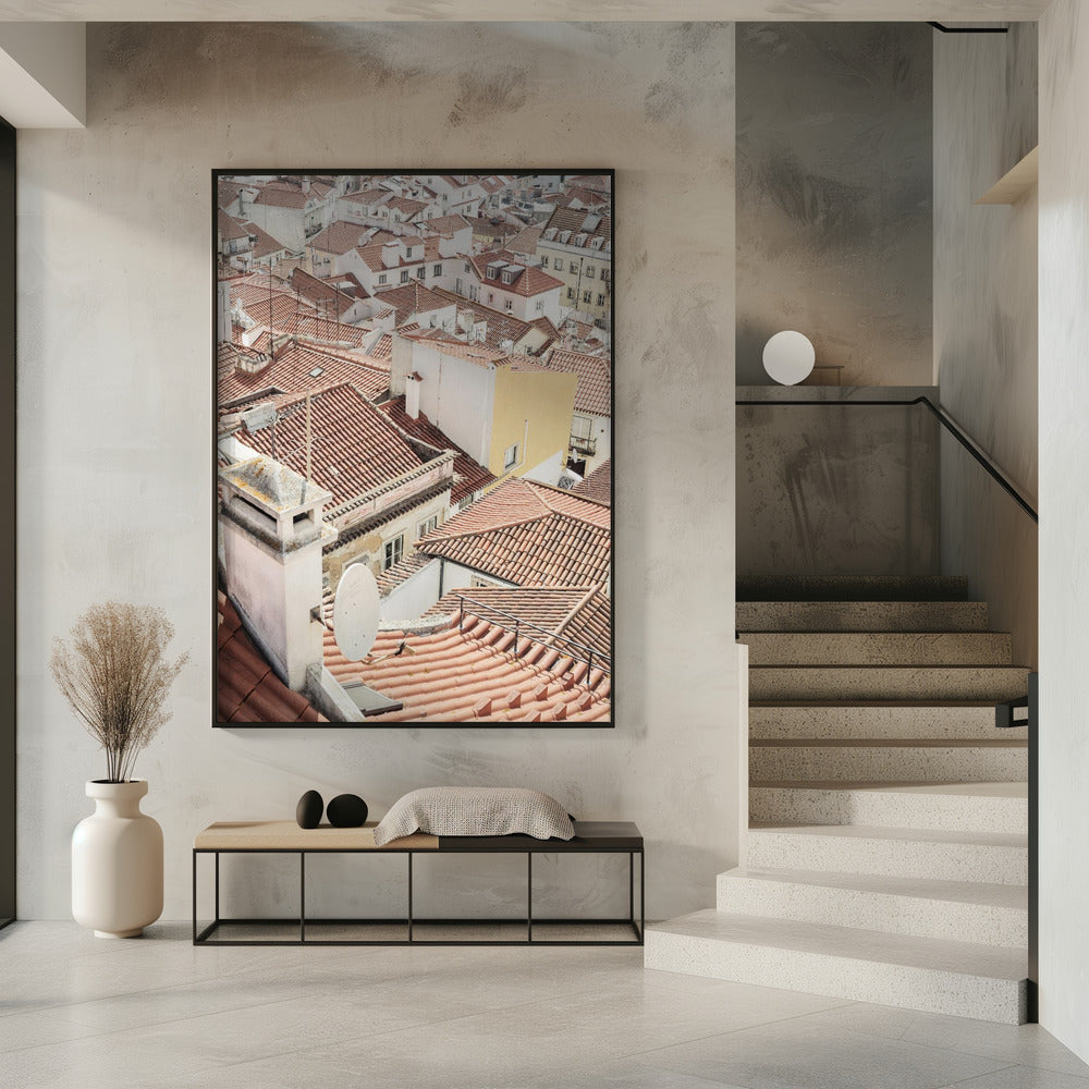 Terracotta Rooftops | Poster