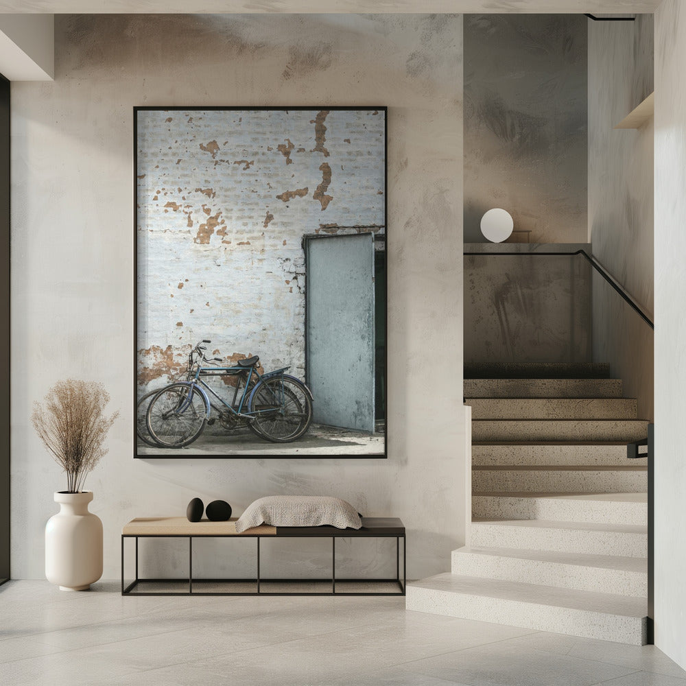 Rustic Bicycle Scene | Poster