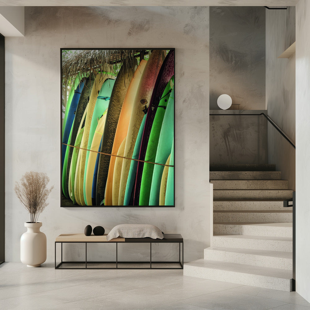 Surfboard Symphony | Poster