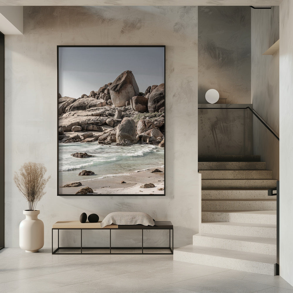 Rocky Shoreline Bliss | Poster