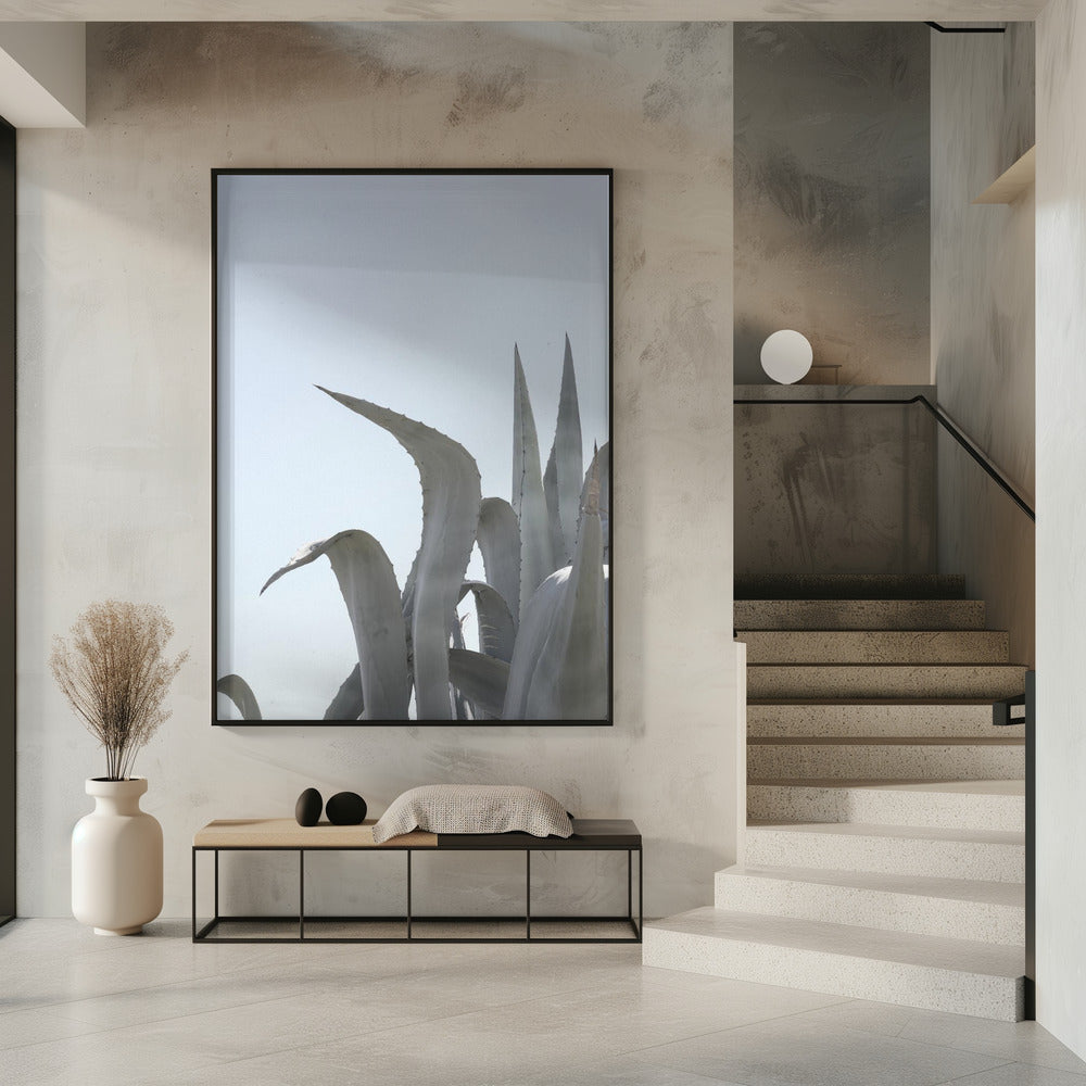 Azure Agave Dreams | Poster