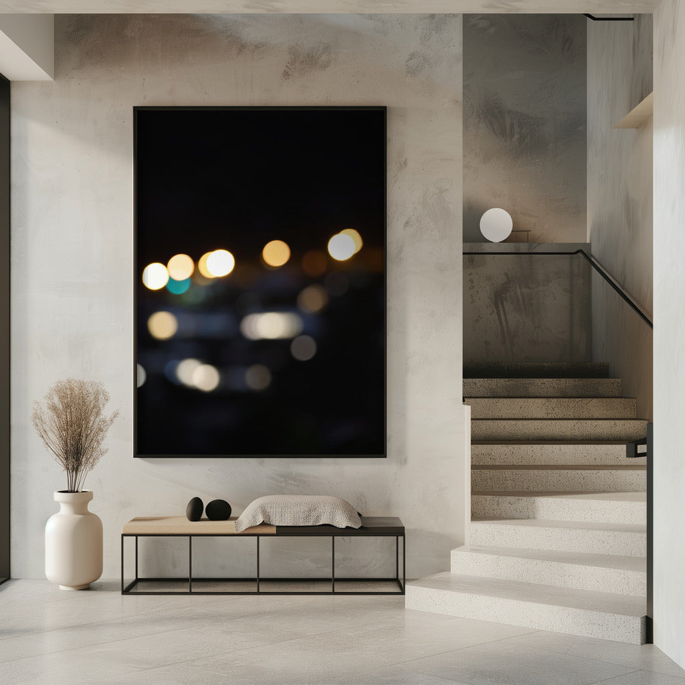 Night Glow Bokeh | Poster