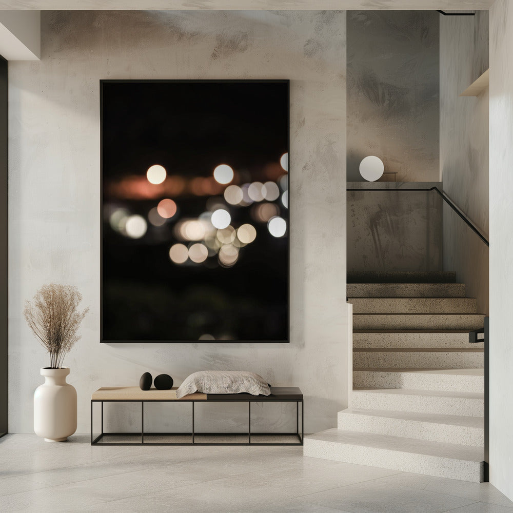 City Lights Blur | Poster