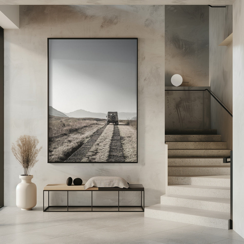 Lonely Road Journey | Poster