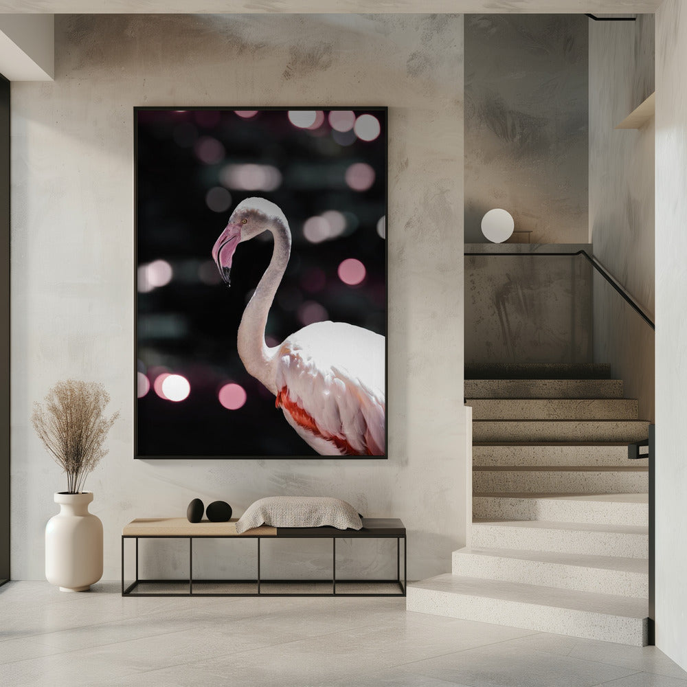 Flamingo Elegance | Poster