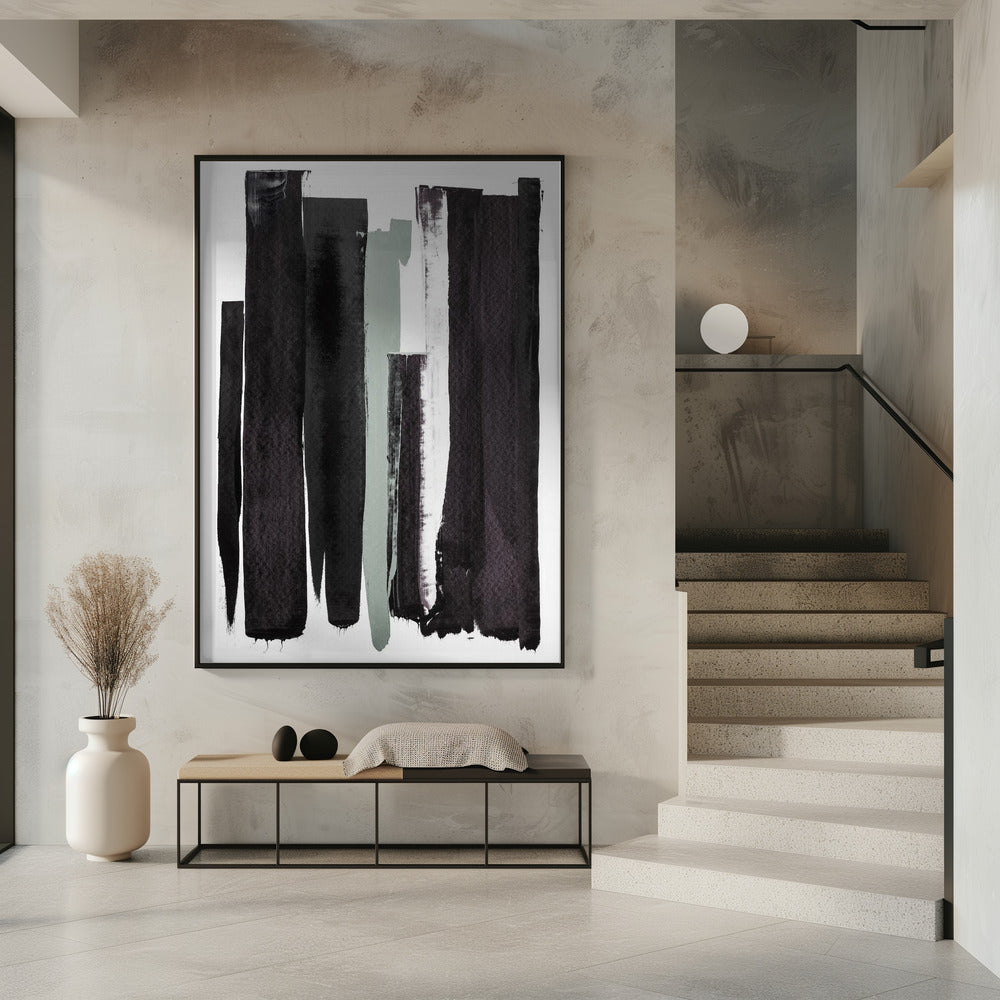 Monochrome Strokes | Poster