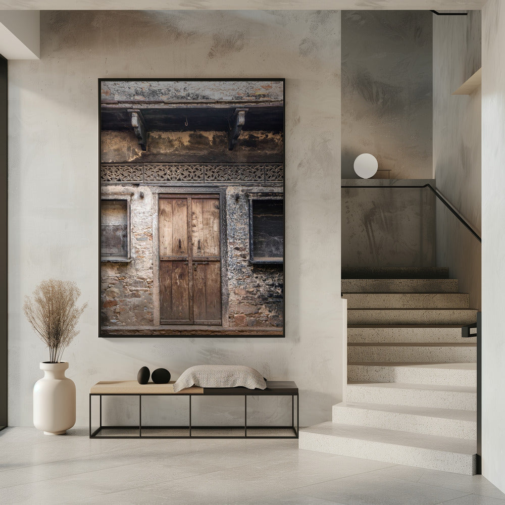 Rustic Heritage Door | Poster