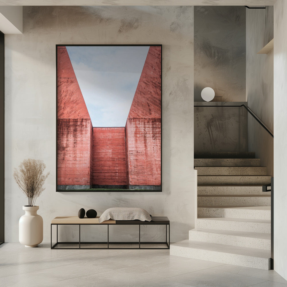 Crimson Pathway | Poster