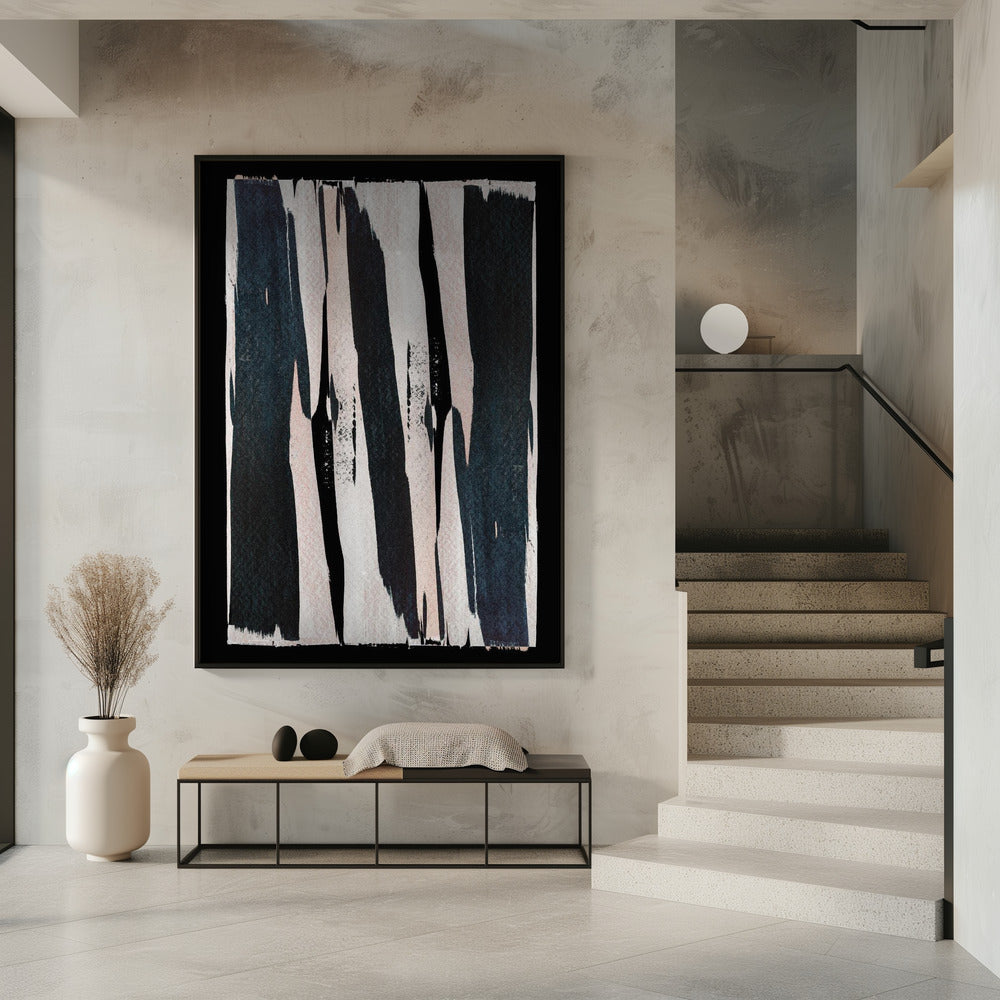 Monochrome Stripes | Poster
