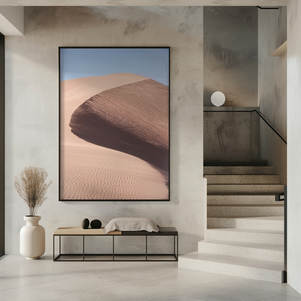 Desert&#039;s Graceful Curve | Poster
