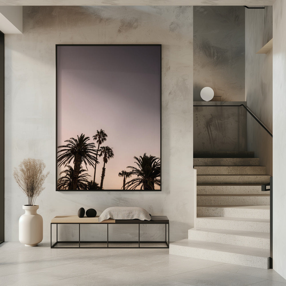 Twilight Palms | Poster