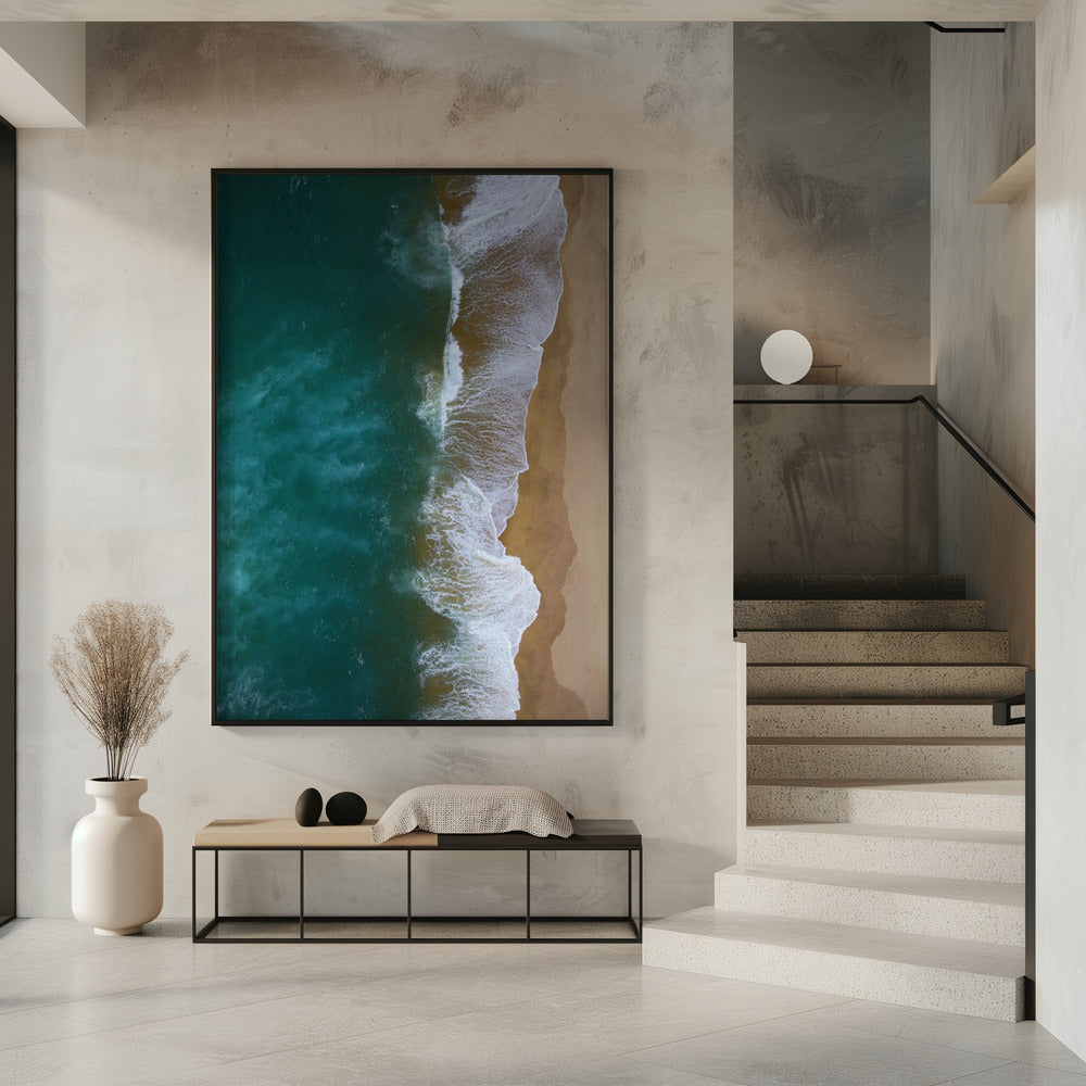 Ocean Waves Or Stormy Skies | Poster