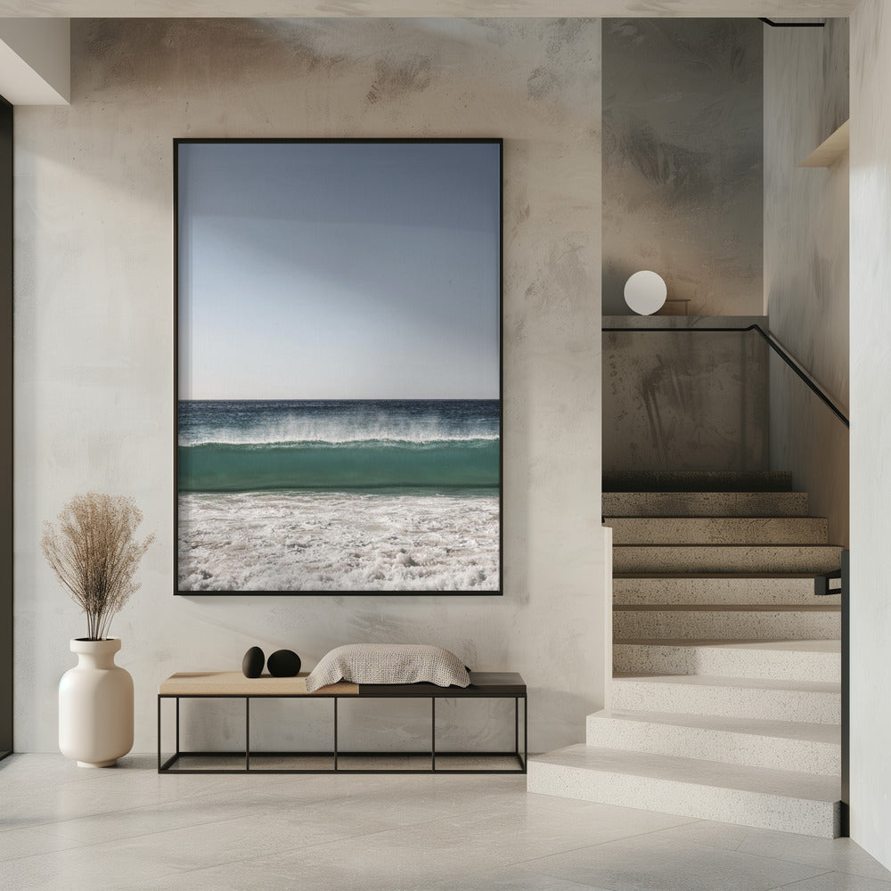 Ocean Landscape With Waves | Poster