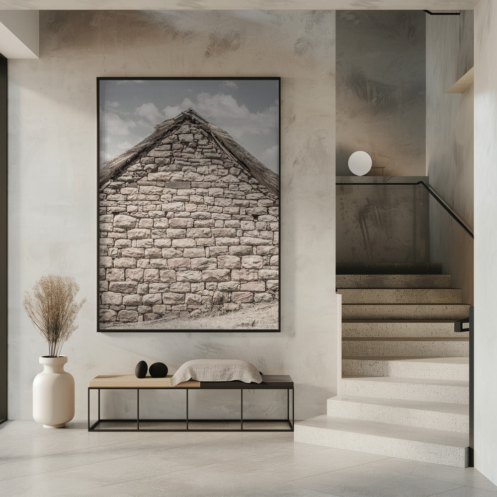 Stone Roofscape | Poster