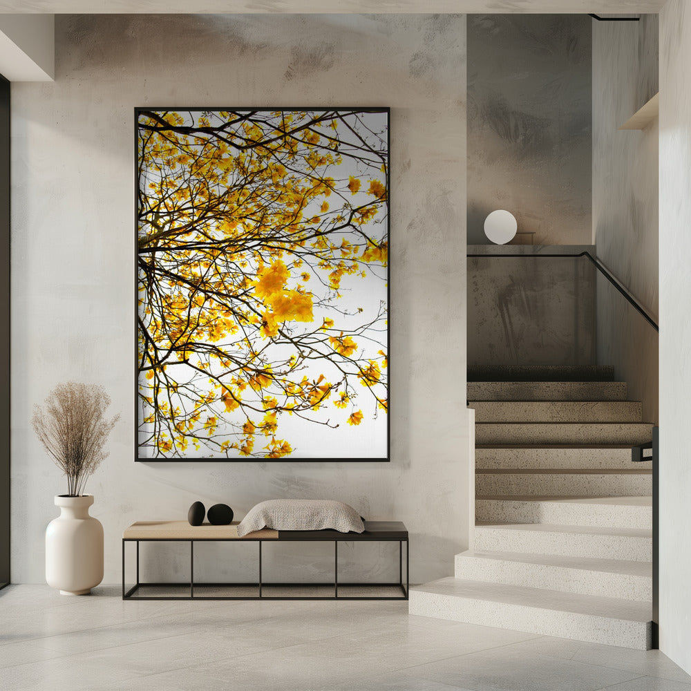 Golden Canopy Burst | Poster