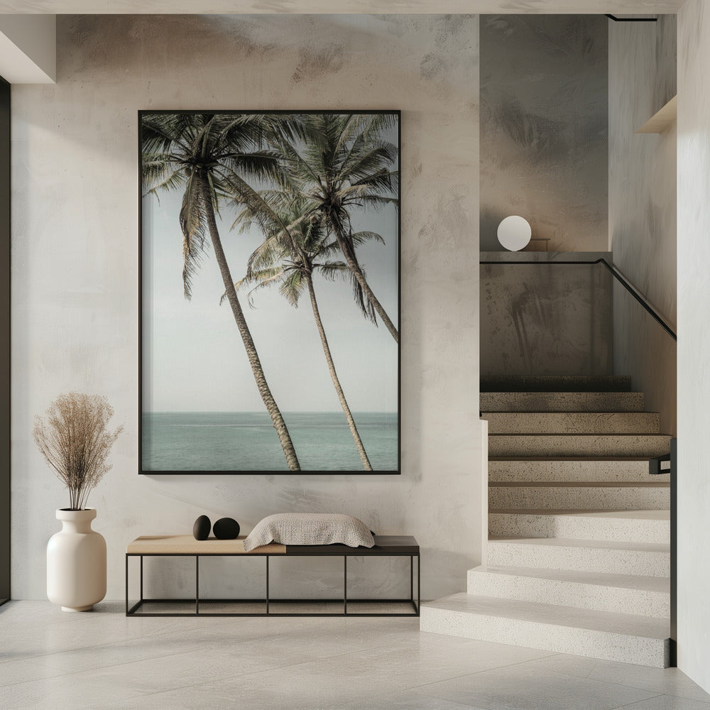 Ocean Breeze Palms | Poster