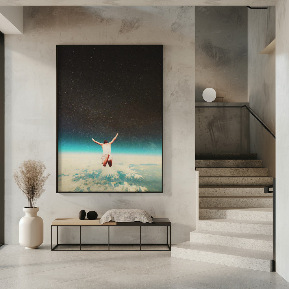 Falling With a Hidden Smile | Poster