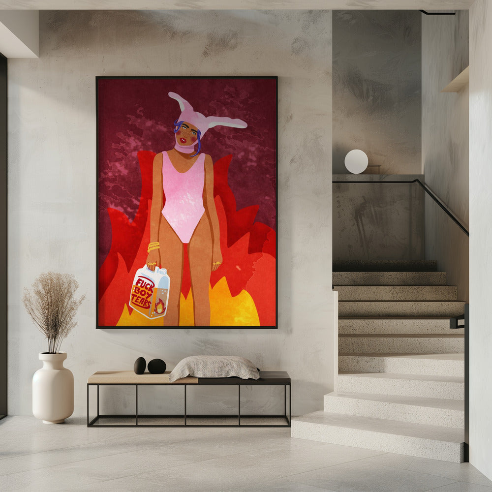 Girl On Fire | Poster