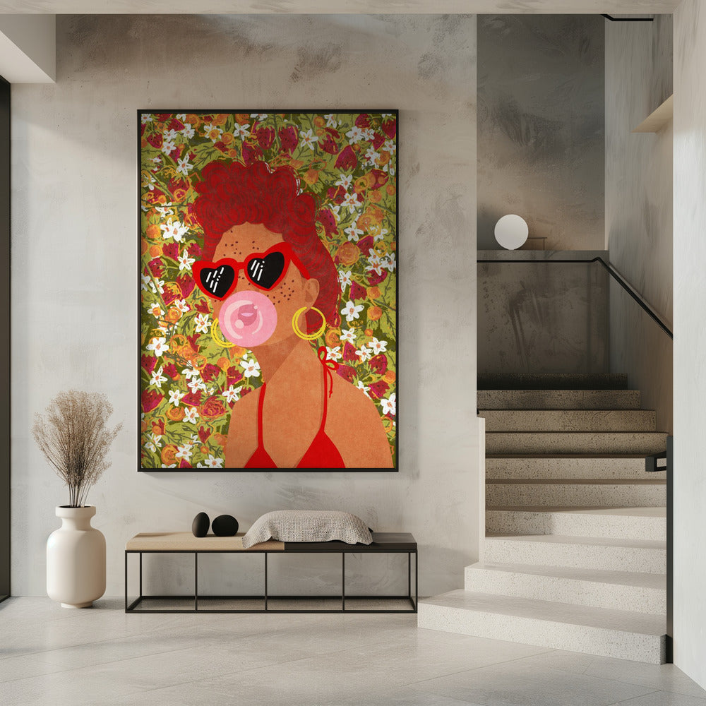 Strawbeery Lady | Poster