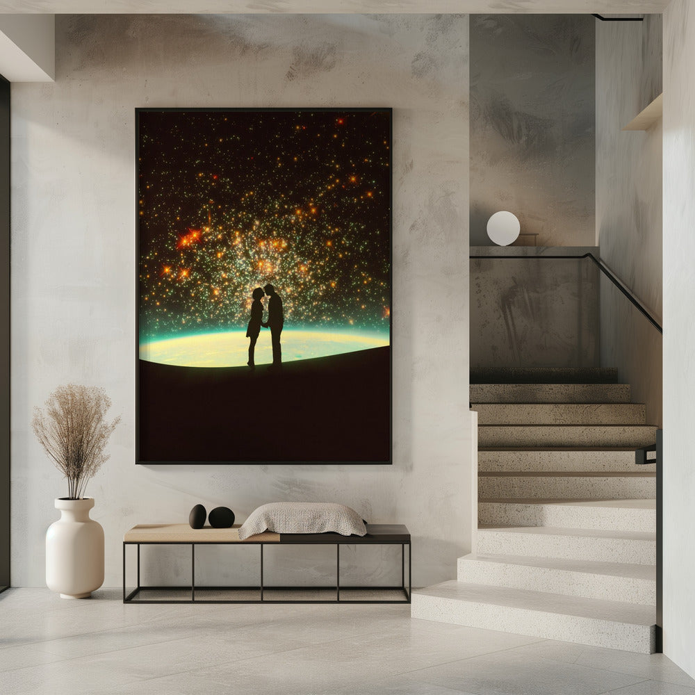 A Cosmic Kiss | Poster