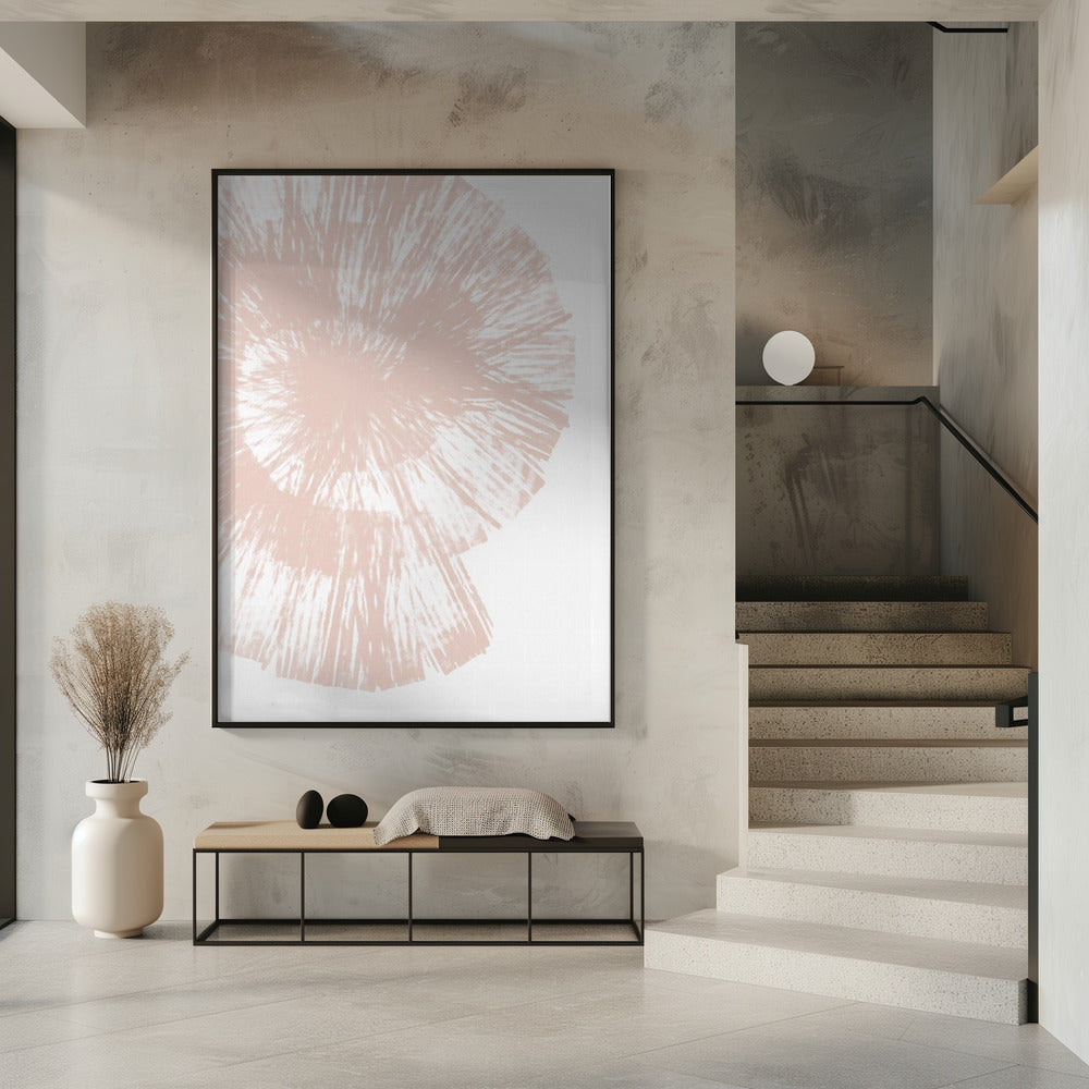 Radiant Spiral Burst | Poster