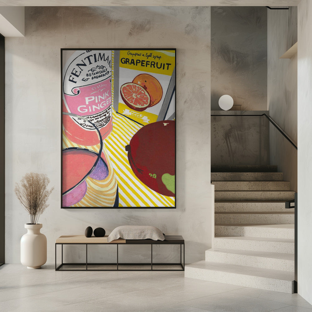 Fentimans Pink Ginger | Poster