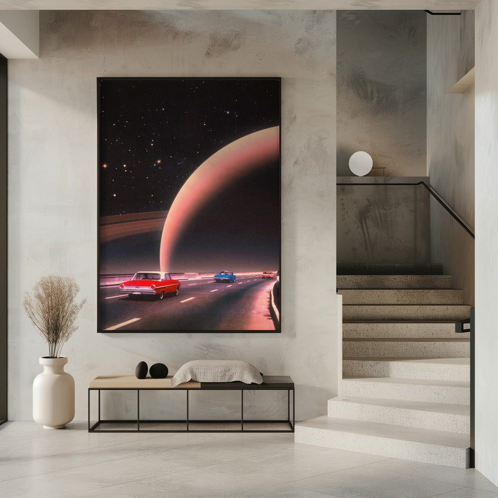 Saturn Traffic | Poster