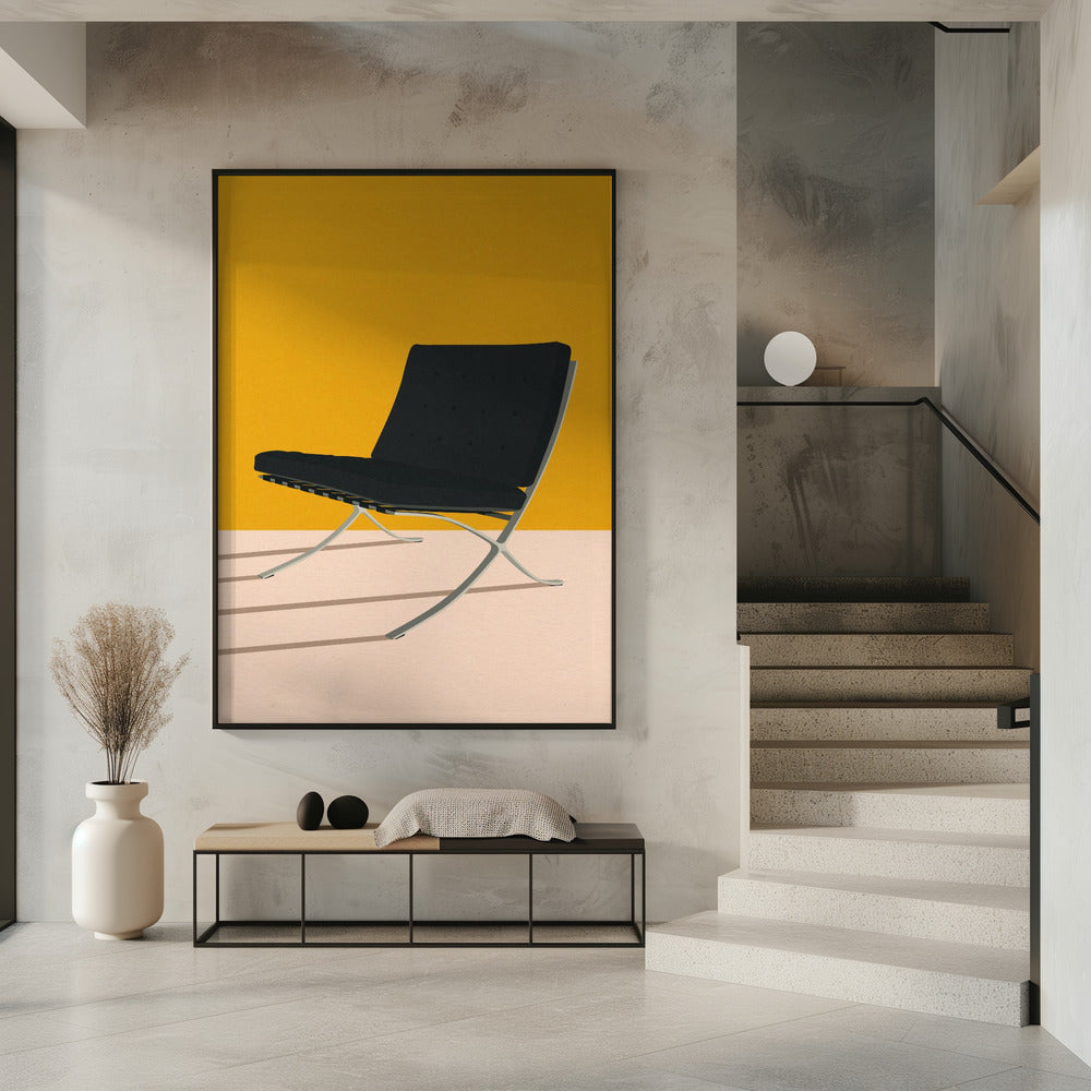 Barcelona Chair By Mies Van Der Rohe | Poster