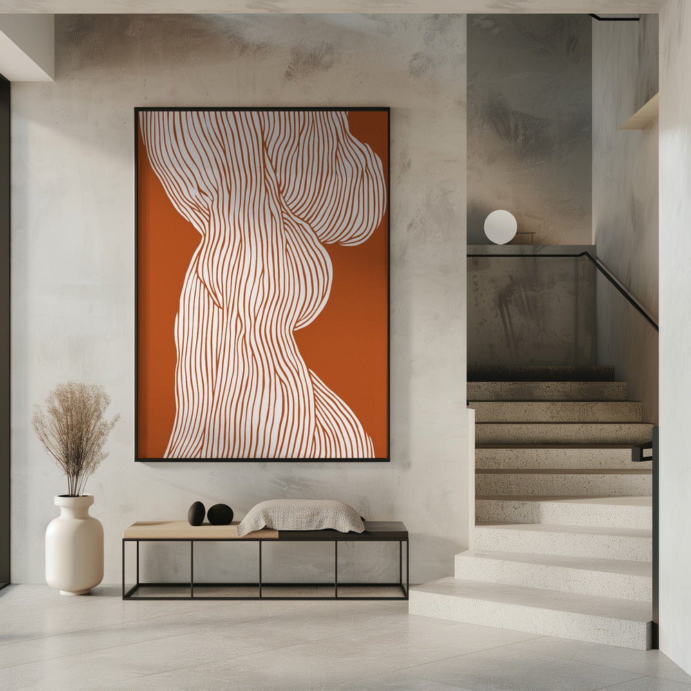 Curved Line Dance | Poster