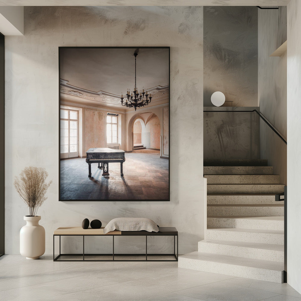 Piano in an Abandoned Castle | Poster
