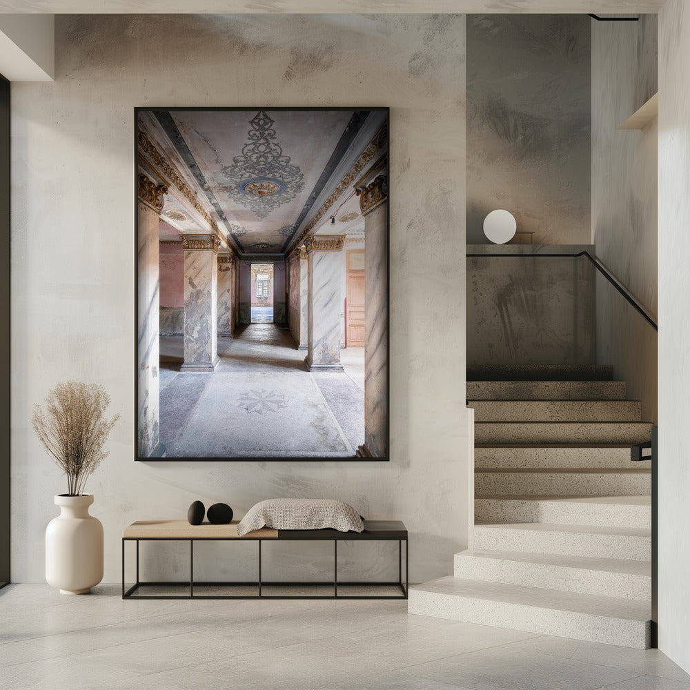 Pastel Hallway | Poster