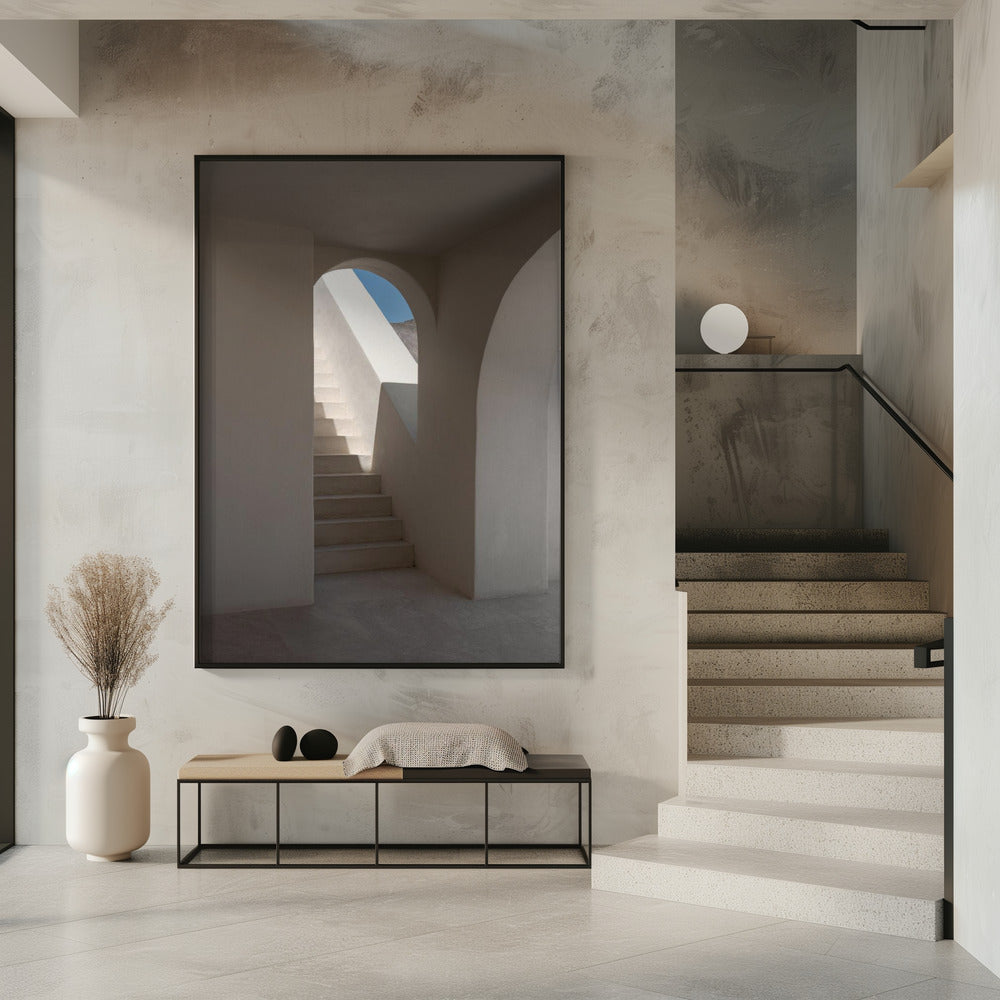 Stairway to Ocean Views | Poster