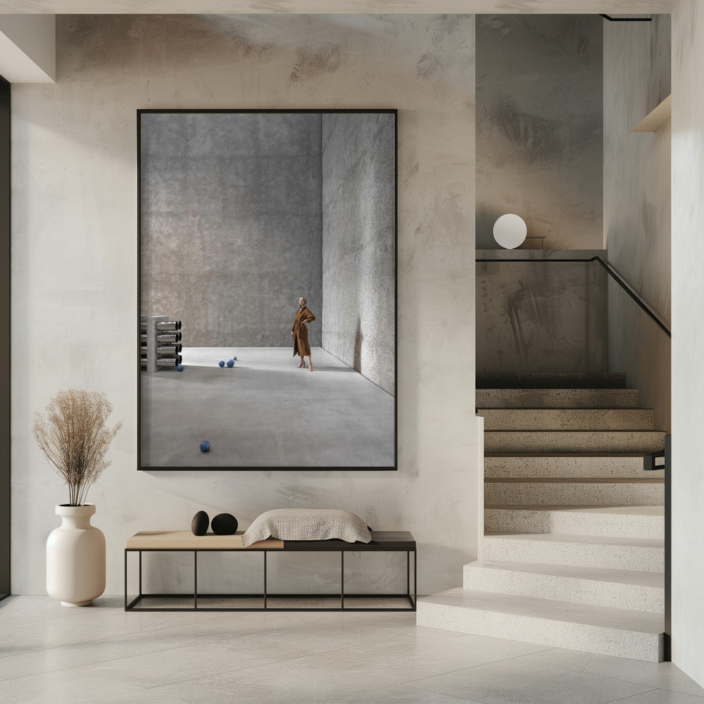 Posing On Concrete | Poster