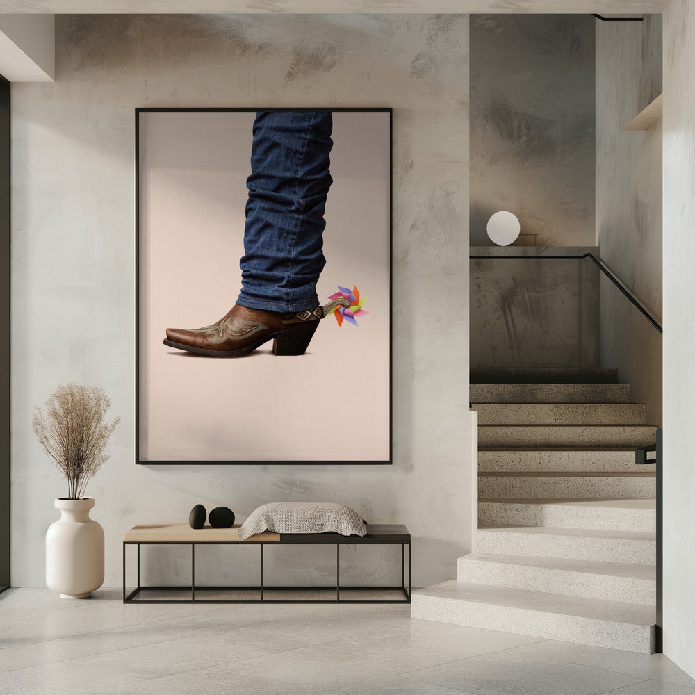 Not Serious Cowboy | Poster